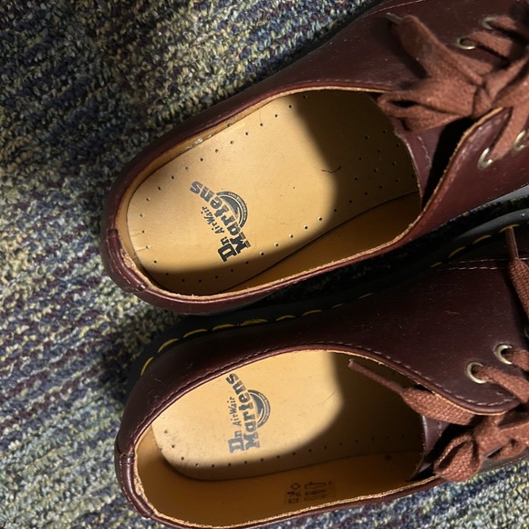 Dr martens smooth leather loafer Oxford shoe - Picture 3 of 5